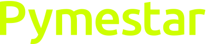 Logotipo Pymestar verde